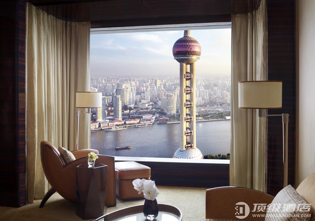 上海浦东丽思卡尔顿酒店实拍图